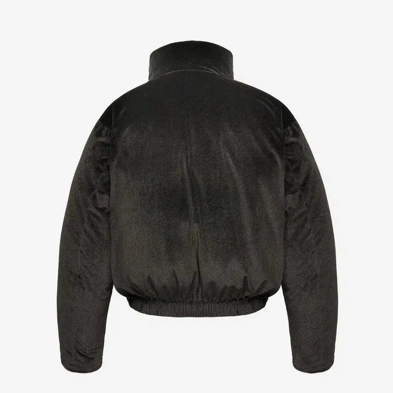 [BUNJANG] Noise Velvet Goose Down [L] Jacket / 노이스 벨벳 구스다운 [L]