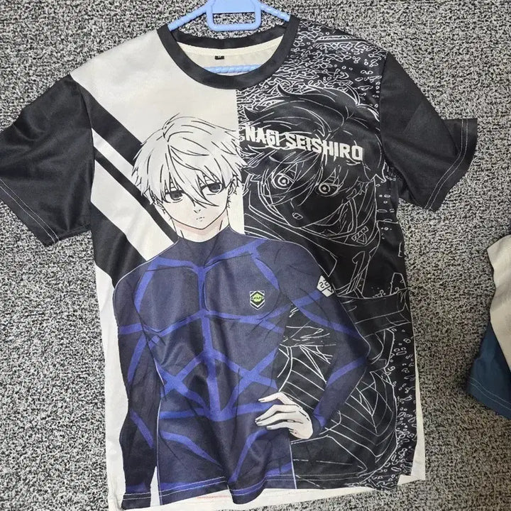[BUNJANG] Blue Lock Nagi Seishiro Half-Sleeve T-Shirt / 블루록옷 유니폼 나기 세이시로 반팔 티셔츠