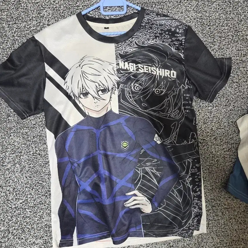 [BUNJANG] Blue Lock Nagi Seishiro Half-Sleeve T-Shirt / 블루록옷 유니폼 나기 세이시로 반팔 티셔츠