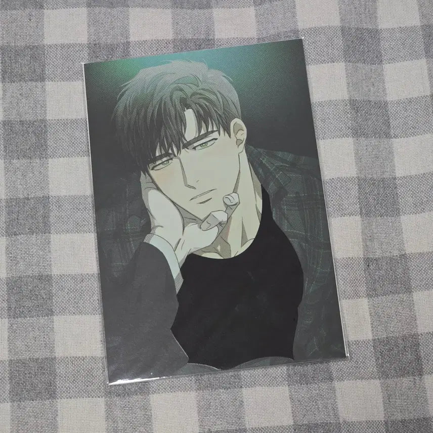 [BUNJANG] Noksaek Jeonsang Blue Version Heat Sensitive Postcard / 녹색전상 변온 엽서 블루 미개봉