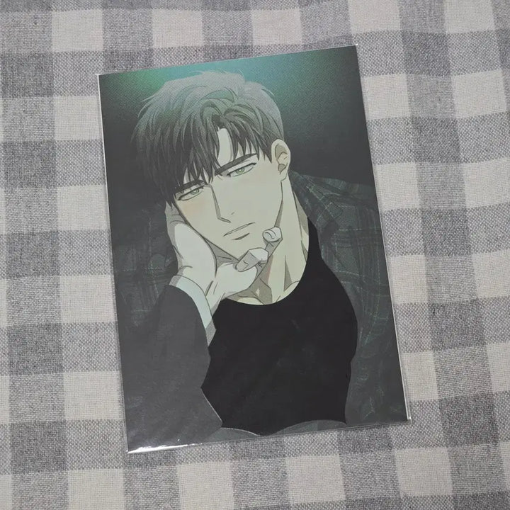 [BUNJANG] Noksaek Jeonsang Blue Version Heat Sensitive Postcard / 녹색전상 변온 엽서 블루 미개봉
