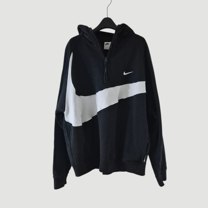 [BUNJANG] Nike Swoosh Half-Zip Hoodie (Size 110) / [110]나이키 스우시 하프집업 후드티
