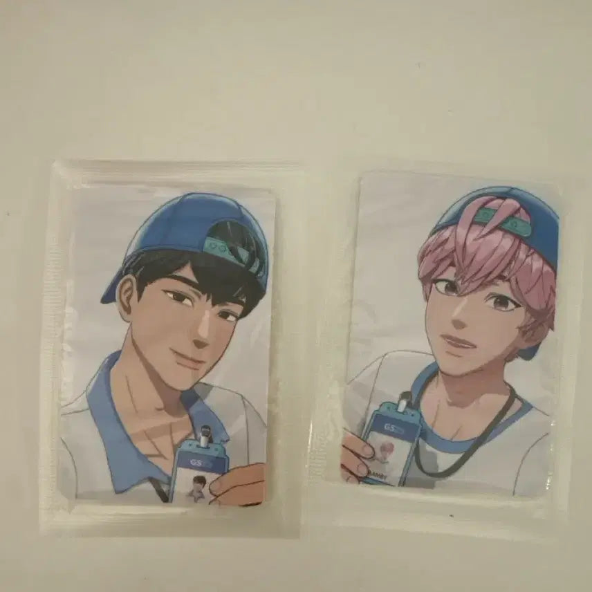 [BUNJANG] PLAVE Hamin Bambi Kkokkalcorn Photocard Bundle Set / 플레이브 GS25 꼬깔콘 포토카드 하민,밤비 2종 일괄