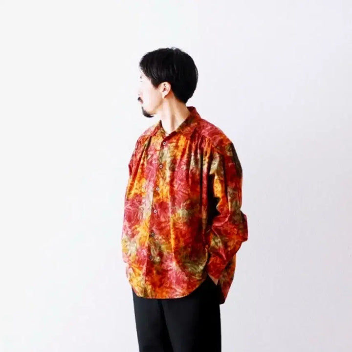 [BUNJANG] AIE Tie-dye Painter Shirt / AIE 타이다이 페인터셔츠