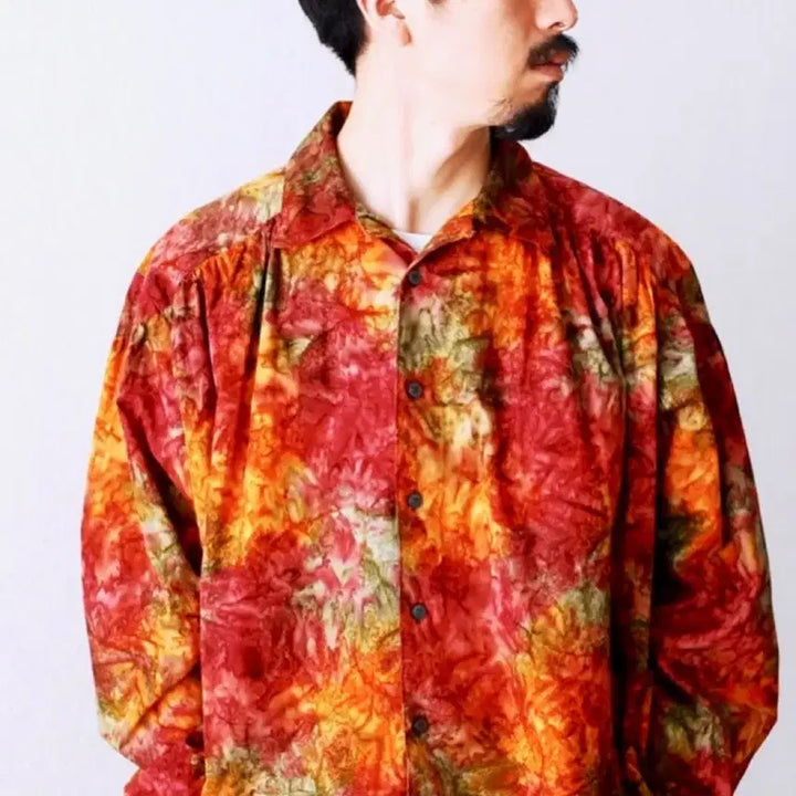 [BUNJANG] AIE Tie-dye Painter Shirt / AIE 타이다이 페인터셔츠