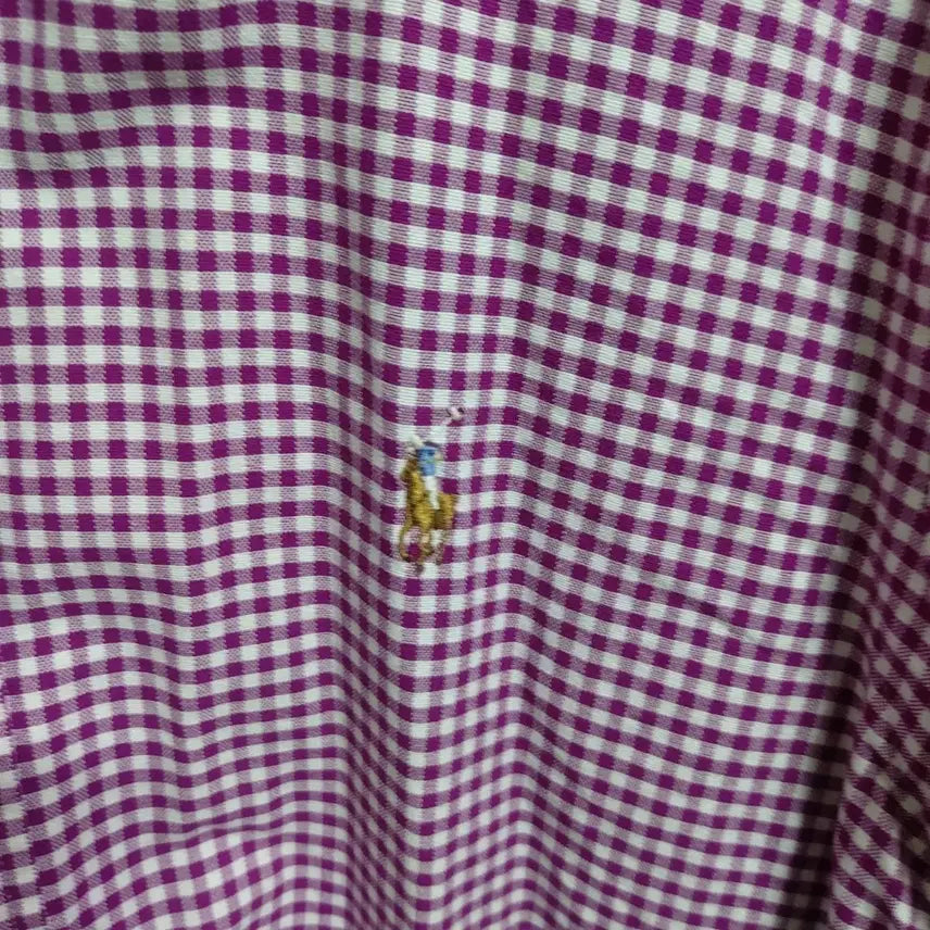 [BUNJANG] Polo Gingham Check Shirt / 폴로 깅엄 체크셔츠