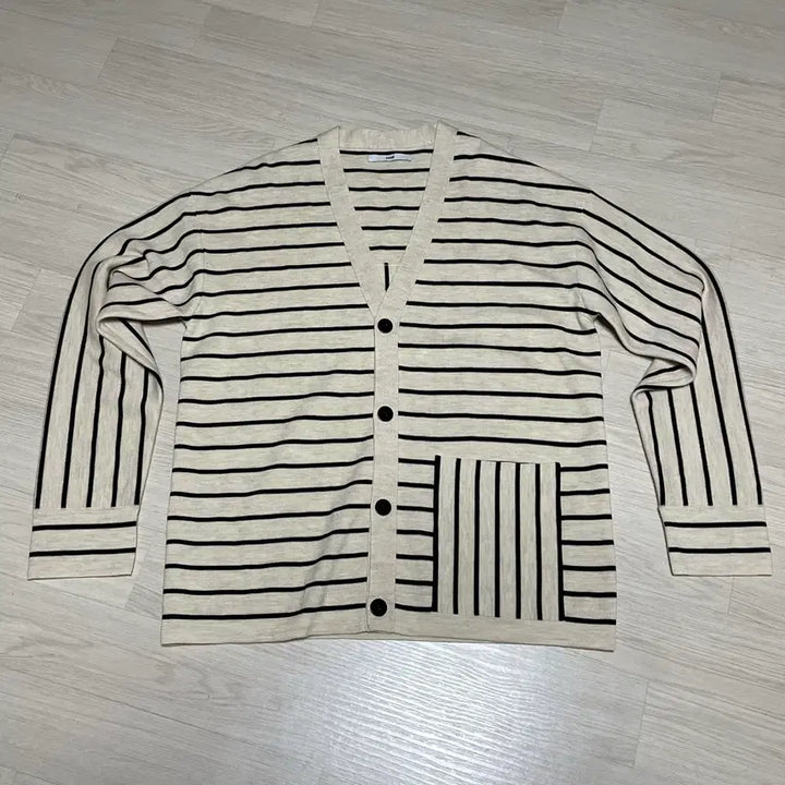 [BUNJANG] SYSTEM Stripe Cardigan 100 / SYSTEM시스템 스트라이프 가디건 100