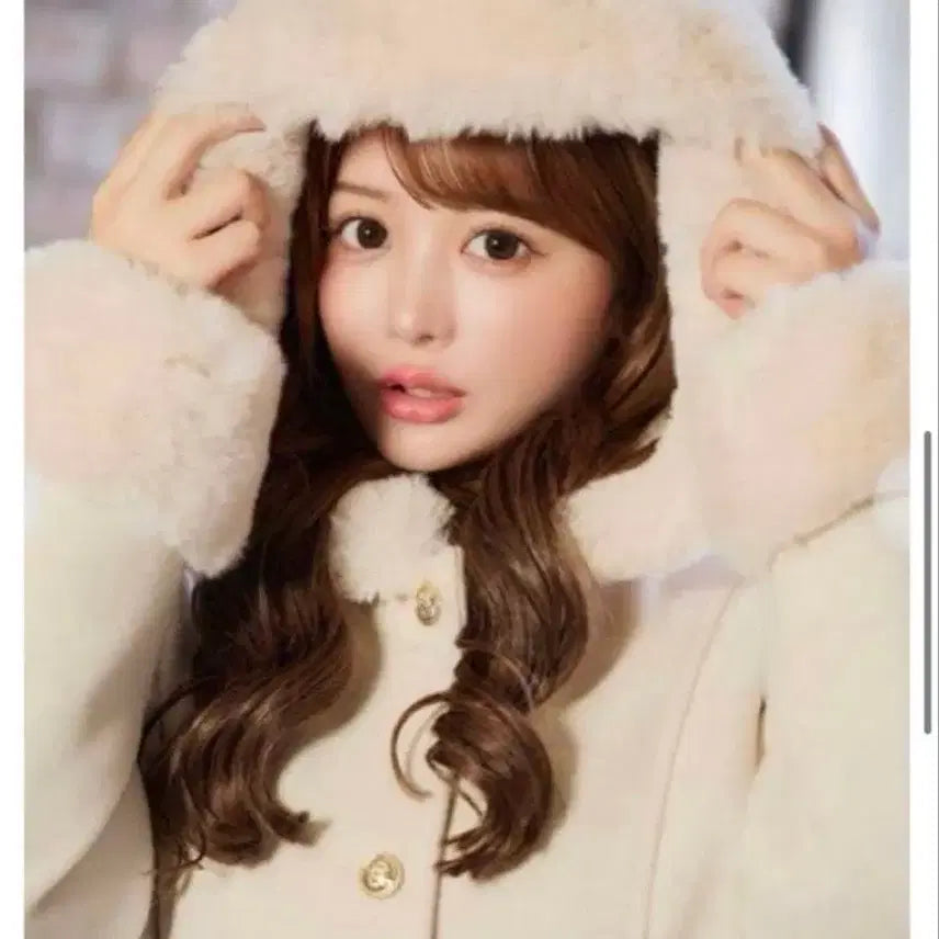 [BUNJANG] Cheri mi Long Coat / Cheri mi 퍼코트 | 일브 갸루 스나계 여자 코트 양산형 일본빈티지