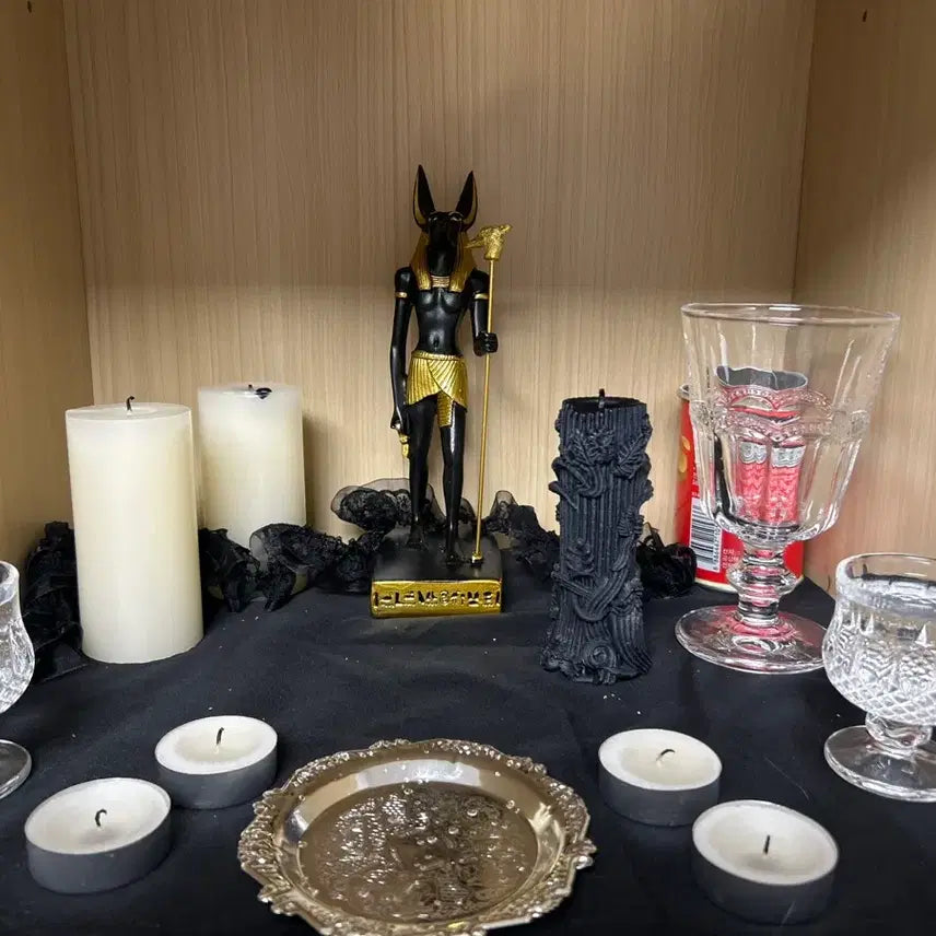 [BUNJANG] Kemeticism Anubis Altar Set / 케메티즘 아누비스님 모셨던 제단 정리합니다
