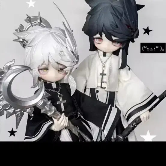 [BUNJANG] LunaRoar Black Hair Doll on Beaming8 Body / bjd 블라인드돌 랜덤구관 루나로어 흑발 인형, 베이밍8 바디