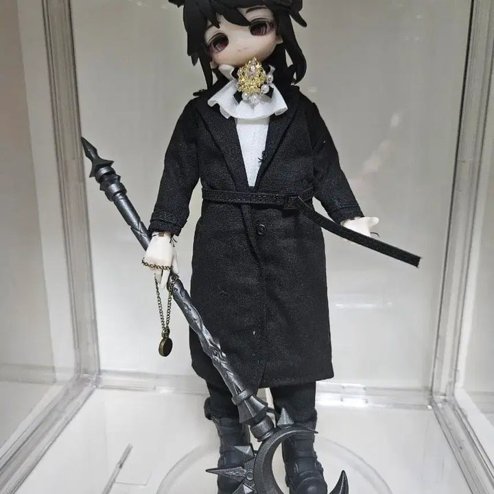[BUNJANG] LunaRoar Black Hair Doll on Beaming8 Body / bjd 블라인드돌 랜덤구관 루나로어 흑발 인형, 베이밍8 바디