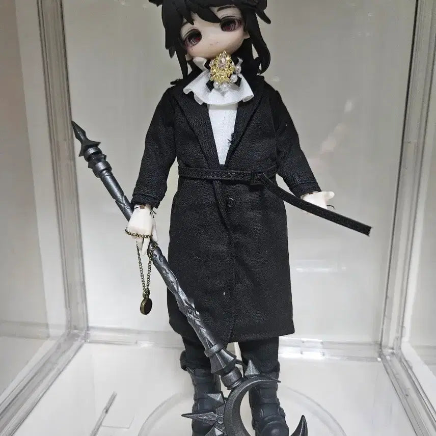 [BUNJANG] LunaRoar Black Hair Doll on Beaming8 Body / bjd 블라인드돌 랜덤구관 루나로어 흑발 인형, 베이밍8 바디