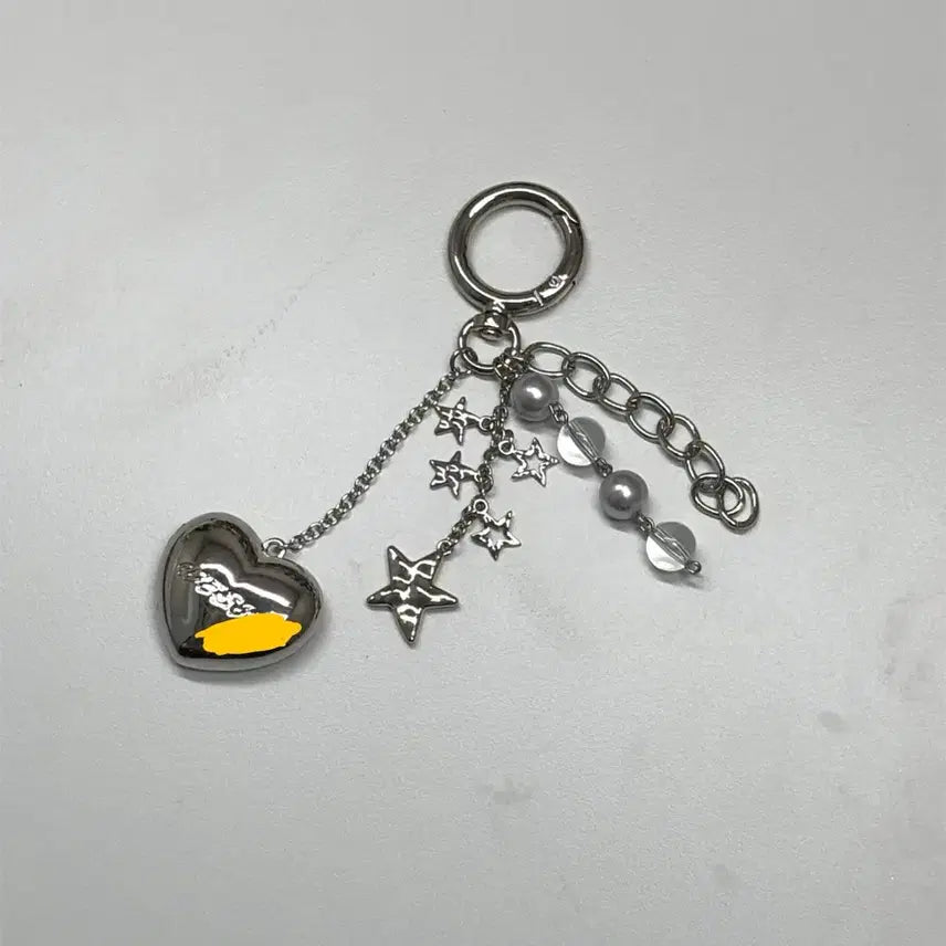 [BUNJANG] NCT WISH Riku Heart Mirror Keyring / 엔시티위시 스테디 하트 거울키링 리쿠