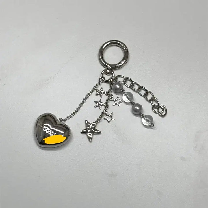 [BUNJANG] NCT WISH Riku Heart Mirror Keyring / 엔시티위시 스테디 하트 거울키링 리쿠