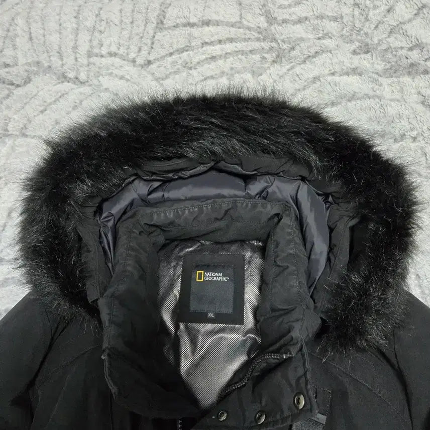 [BUNJANG] National Geographic Black XXL Padded Jacket / 내셔널지오그래픽 블랙 XXL 패딩 안감