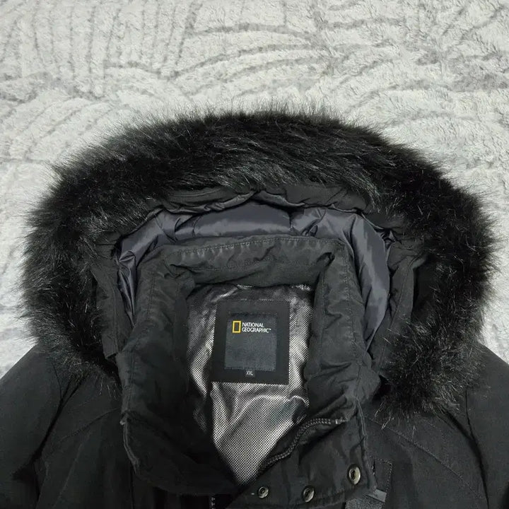 [BUNJANG] National Geographic Black XXL Padded Jacket / 내셔널지오그래픽 블랙 XXL 패딩 안감
