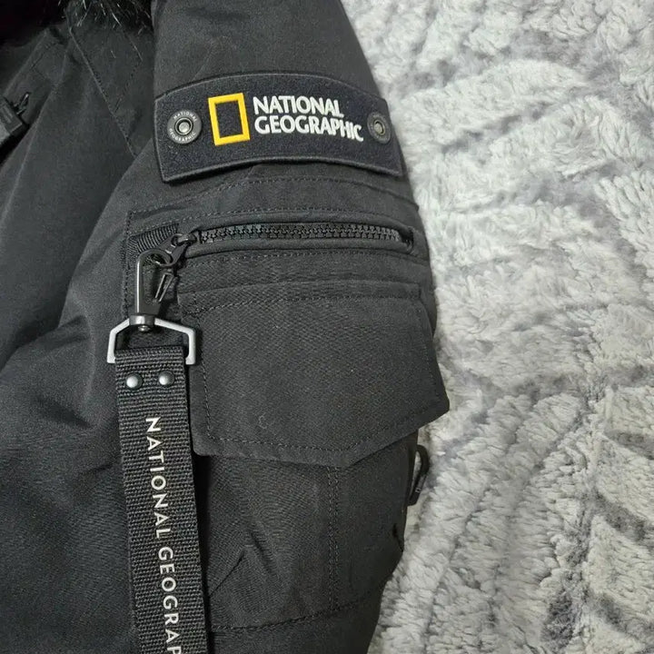 [BUNJANG] National Geographic Black XXL Padded Jacket / 내셔널지오그래픽 블랙 XXL 패딩 안감