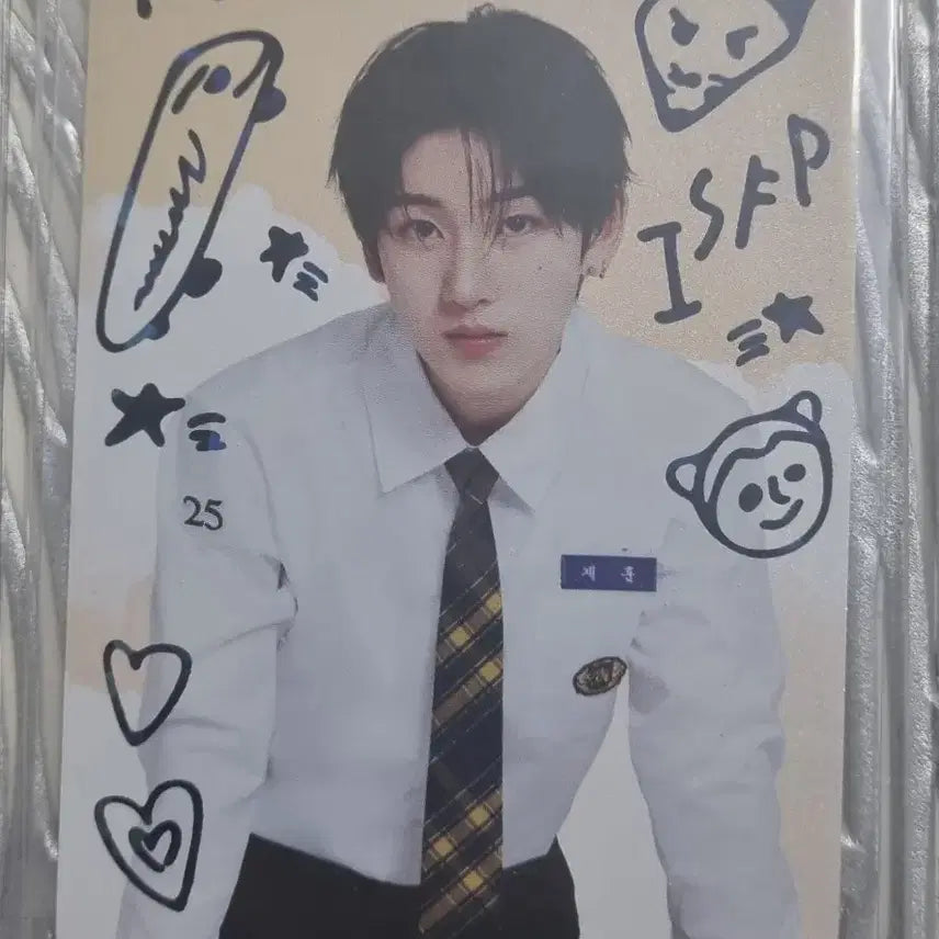 [BUNJANG] Tereca Kickflip Gyehun Sketch Card / 테레카 킥플립 계훈 스케치 카드