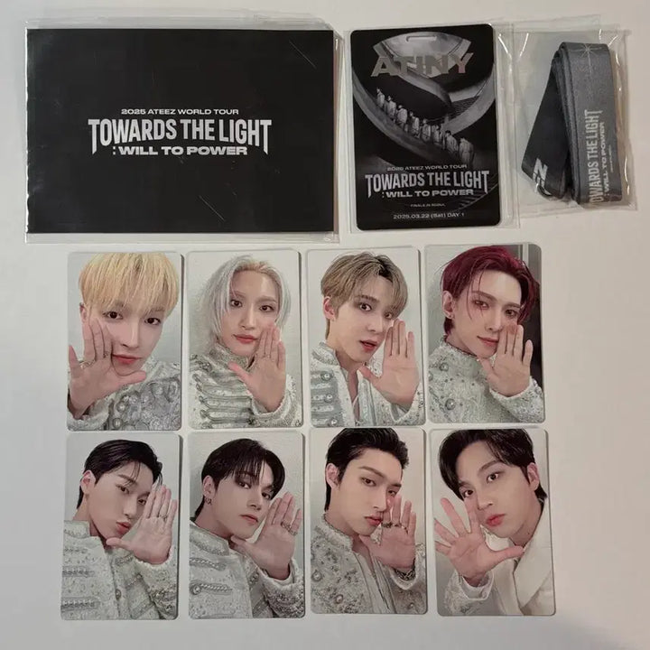 [BUNJANG] Ateez First Concert Soundcheck Sailor Package Kit / 에이티즈 Ateez 첫콘 사운드체크 사첵 키트 세일러패키지