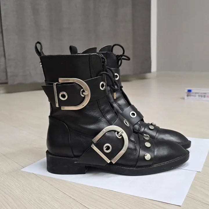 [BUNJANG] ZARA Boots 38 (245) - Leather / 자라 부츠 38 245