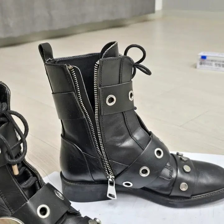 [BUNJANG] ZARA Boots 38 (245) - Leather / 자라 부츠 38 245