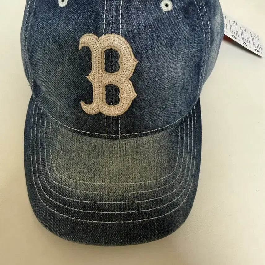 [BUNJANG] MLB Boston Denim Baseball Cap / MLB 보스턴 데님 볼캡 새상품