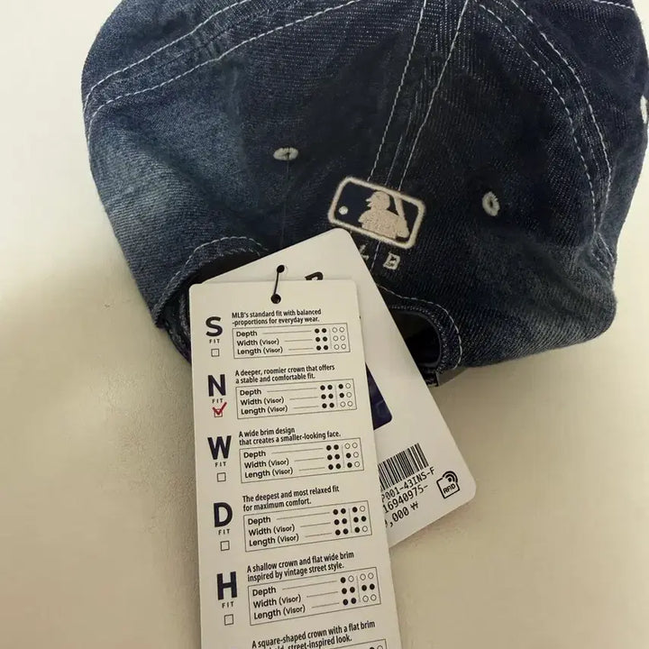[BUNJANG] MLB Boston Denim Baseball Cap / MLB 보스턴 데님 볼캡 새상품