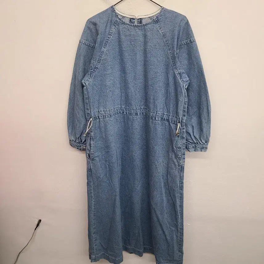 [BUNJANG] Washing Denim One-Piece Dress / [여성66 size] 워싱 데님 원피스 청원피스