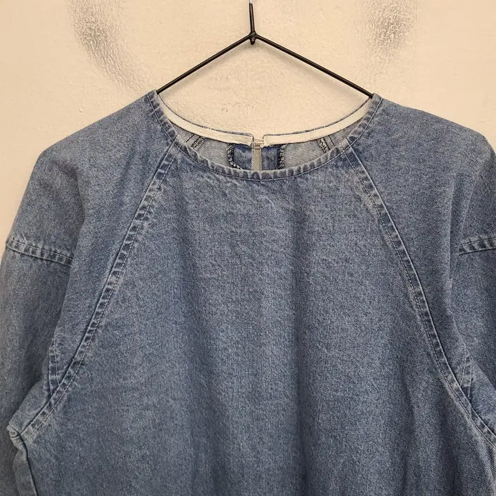 [BUNJANG] Washing Denim One-Piece Dress / [여성66 size] 워싱 데님 원피스 청원피스