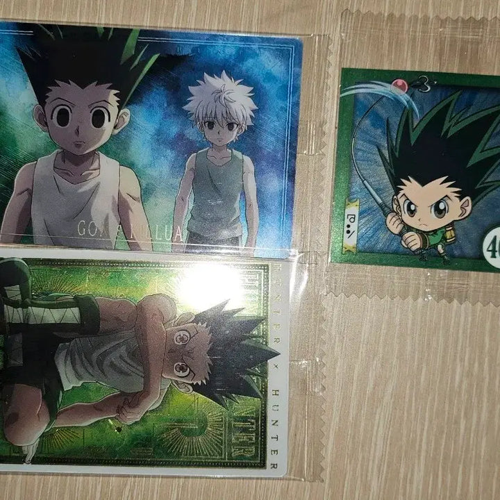[BUNJANG] Hunter x Hunter Gon Killua Itajaga Bundle Set / 미개봉) 헌터x헌터 카드 곤 키르아 이타쟈가 일괄
