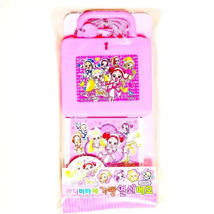 [BUNJANG] Old Stationery Ojamajo Doremi Bag Key Memo / 고전문구 꼬마마법사레미 가방 열쇠 메모