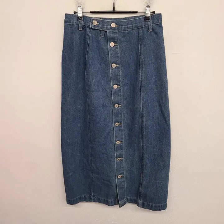 [BUNJANG] 28 inch Washed Denim Skirt / [28 inch] 워싱 데님 스커트 청치마