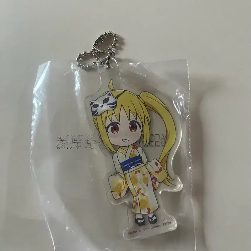 [BUNJANG] Bocchi the Rock Nijika Kimono Acrylic Keyring / (미개봉)봇치더락 봇치더록 이지치 니지카 기모노 아크릴 키링