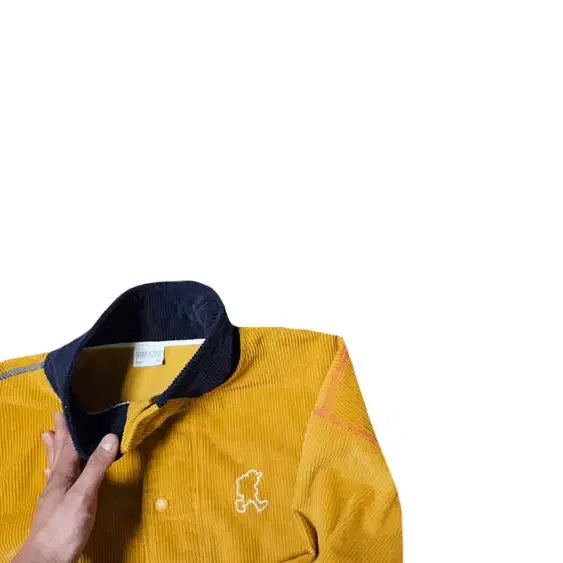 [BUNJANG] Millet Classic Corduroy Half-Zip Sweatshirt / 밀레 클래식 스트릿 코로듀이 반집업 맨투맨