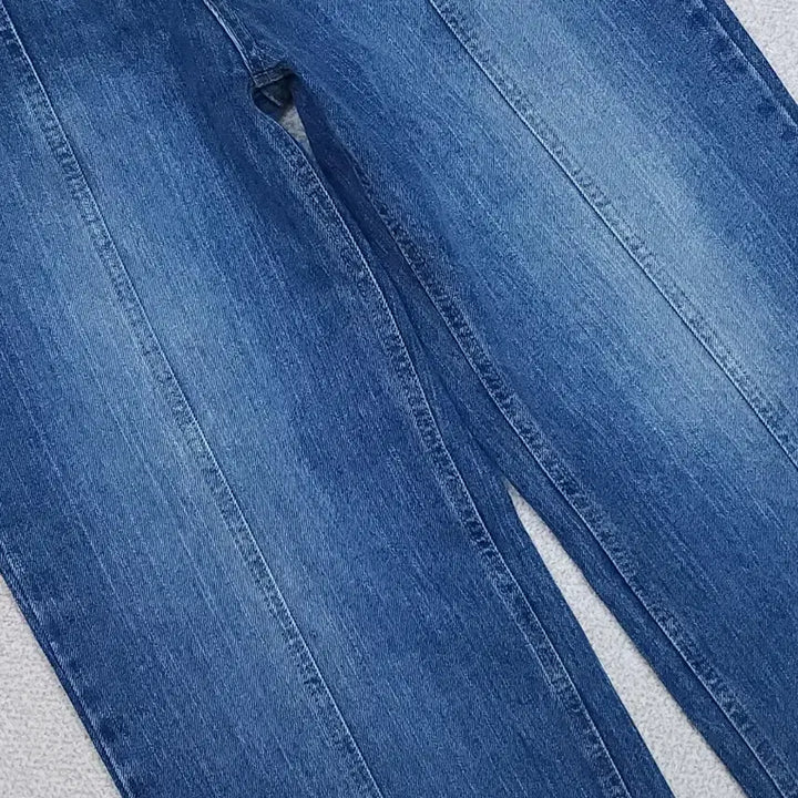 [BUNJANG] Like You Wide Wash Denim Pants / (M)라이크유 여자 와이드 워싱 절개 데님 팬츠 청바지 F4W3037