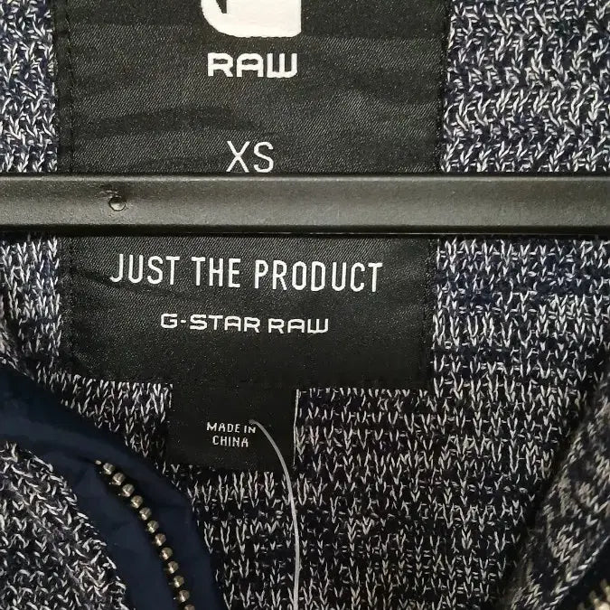 [BUNJANG] G-Star RAW Zip-Up Knit XS / G-Star RAW 지스타로우 집업 니트 공용 XS 탭만떼고 옷장