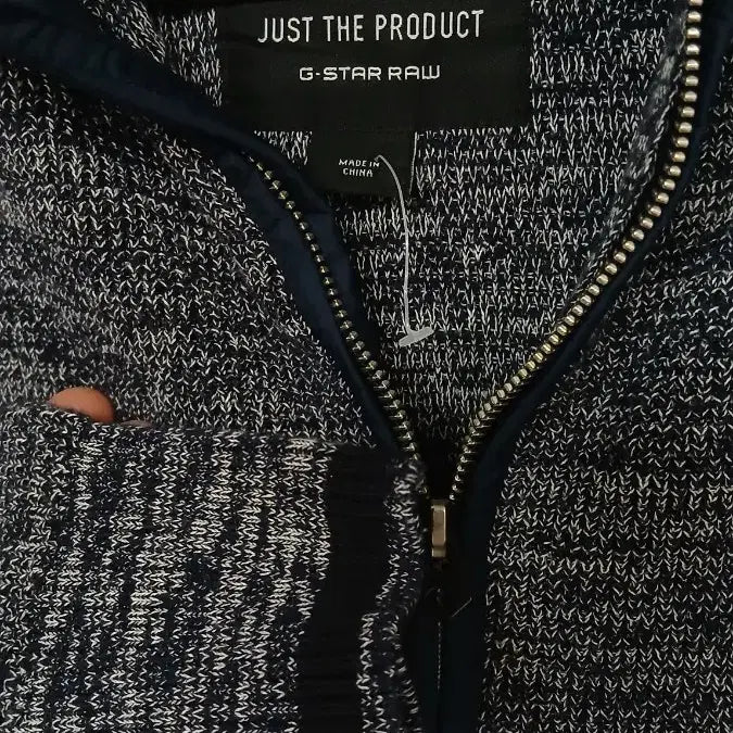 [BUNJANG] G-Star RAW Zip-Up Knit XS / G-Star RAW 지스타로우 집업 니트 공용 XS 탭만떼고 옷장