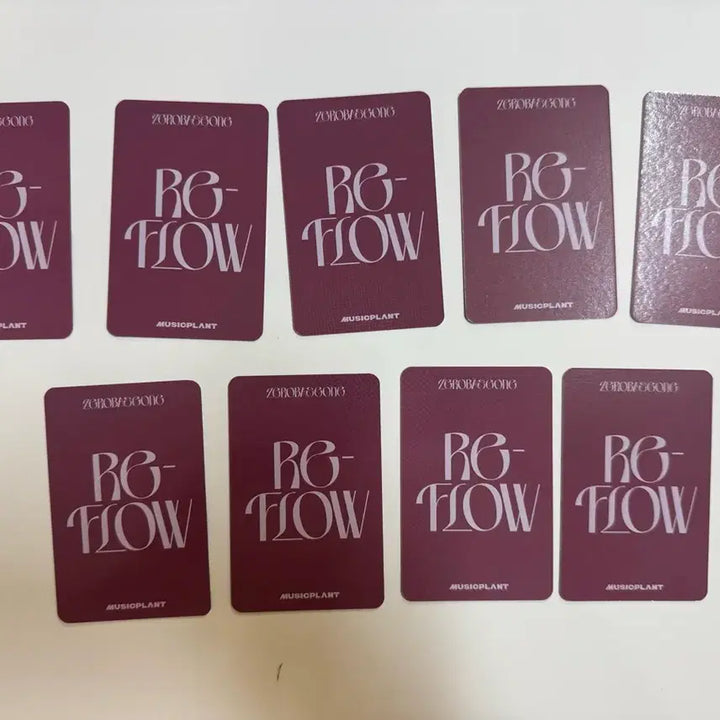 [BUNJANG] ZEROBASEONE (ZB1) Re-flow Album POB Bundle Set / 제로베이스원 zb1 리플로우 re-flow 뮤직플랜트 특전 일괄