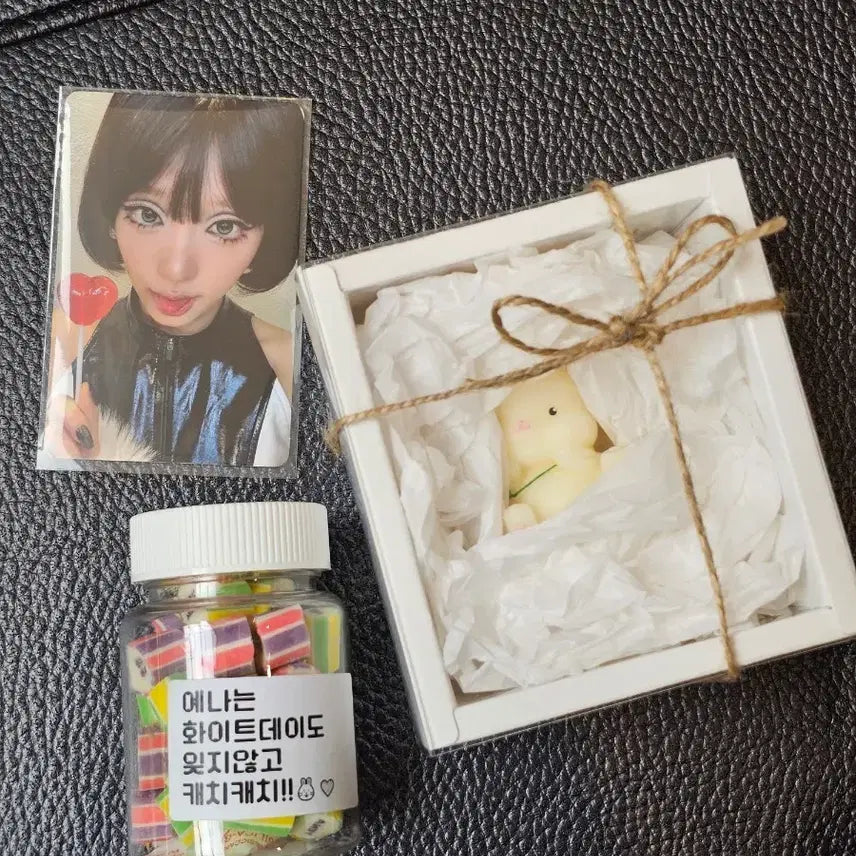 [BUNJANG] Yena Photocard, Aroma Candle / 예나 공방포카 설탕, 아로마 캔들