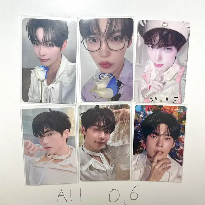 [SOLD OUT] 성한빈 포카일괄 제베원 제로베이스원 팬키트 트레카