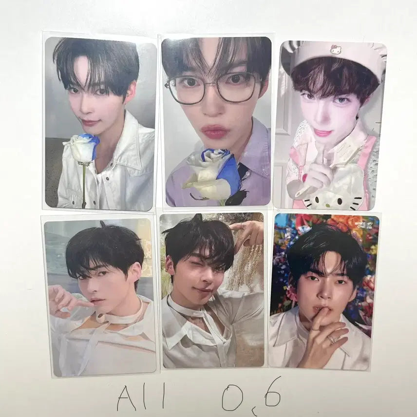[SOLD OUT] 성한빈 포카일괄 제베원 제로베이스원 팬키트 트레카