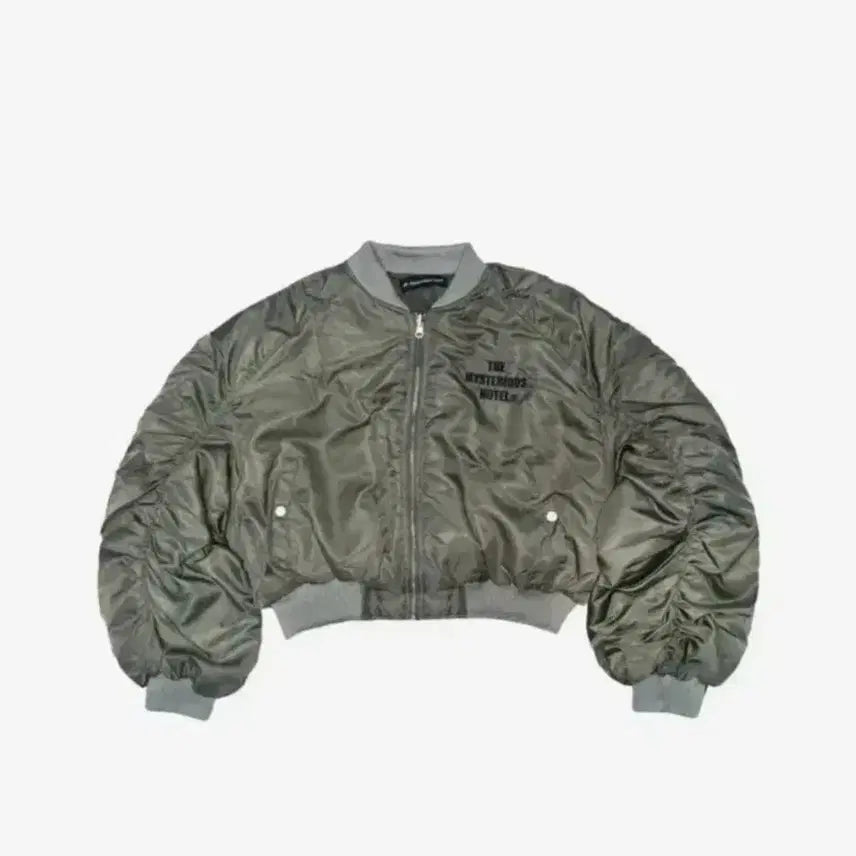 [BUNJANG] Mysterious Hotel Khaki Flight Jacket / 미스테리어스호텔 항공점퍼 카키 팔아용