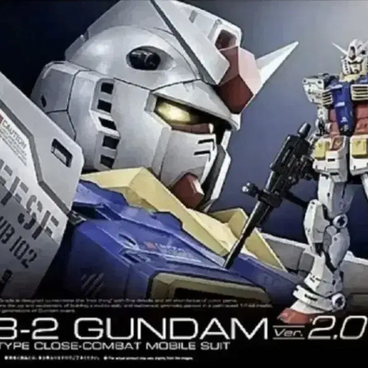 [BUNJANG] RG Perfect Grade First Gundam 2.0 Robot Plastic Model Figure Amuro Ray Toy / RG 퍼건 퍼스트건담 2.0 로봇 건담 프라모델 피규어 아무로레이 장난감