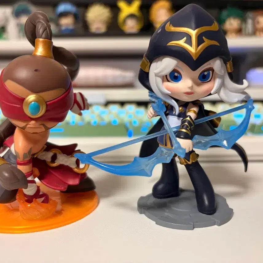 [BUNJANG] POP MART League of Legends Lee Sin Ashe Figure Bundle Set / 팝마트 리그오브레전드 리신 애쉬 피규어 일괄판매합니다