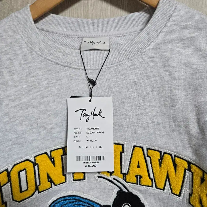 [BUNJANG] Tony Hawk California 1999 Embroidered Crewneck Sweatshirt / 토니호크 1999 캘리포니아 맨투맨 티셔츠 L (105)