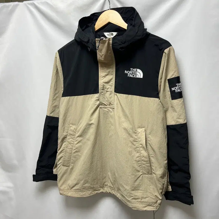 [BUNJANG] The North Face White Label Beige Woven Anorak (Size S) / [정품/S] 노스페이스 화이트라벨 베이지 우븐 아노락