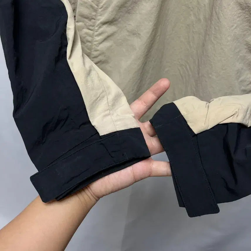[BUNJANG] The North Face White Label Beige Woven Anorak (Size S) / [정품/S] 노스페이스 화이트라벨 베이지 우븐 아노락