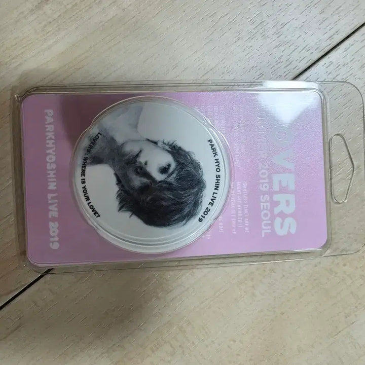[BUNJANG] Park Hyo Shin 2019 Fanmeeting Goods Set / [미개봉] 박효신  2019 팬미팅 굿즈 티셔츠 M, 그립톡