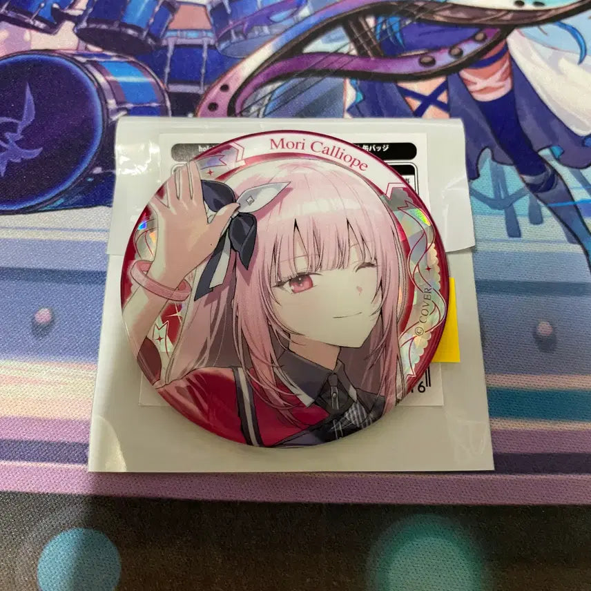 [BUNJANG] Hololive EN Mori Calliope 7th Fes. Stage4 Can Badge / hololive en 모리칼리오페 7th fes. stage4 캔뱃지