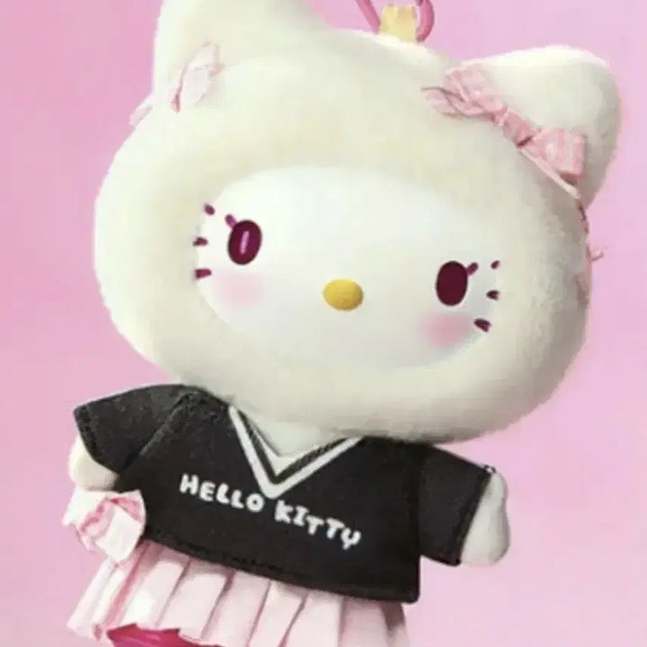 [BUNJANG] Miniso Sanrio Pop Star Hello Kitty Charm Keychain (Sealed) / [미개봉] 미니소 산리오 팝스타 헬로키티 키링 키부부 참 키링